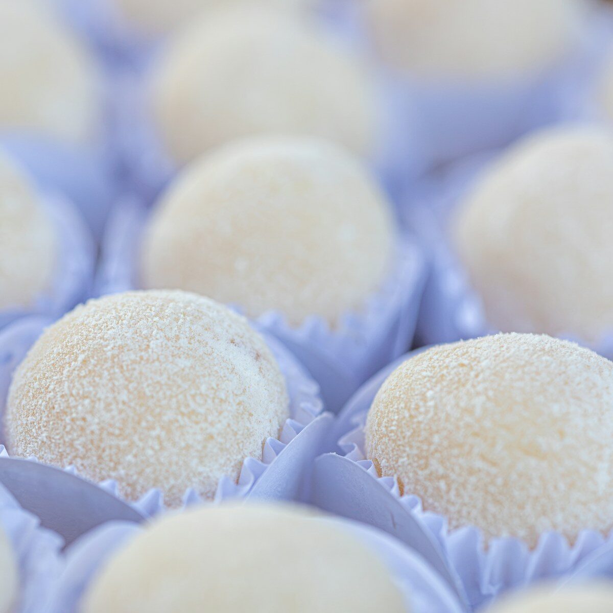 Weiße Pralinen 10 Stück